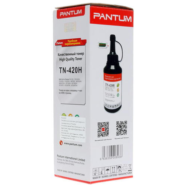 Заправочный комплект Pantum TN-420H для P3010/P3300/M6700/M6800/M7100/M7200 (тонер на 3000 стр.+ чип)